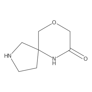 9-Oxa-2,6-diazaspiro[4.5]decan-7-one结构式