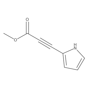 Methyl 3-(1H-pyrrol-2-yl)prop-2-ynoate结构式