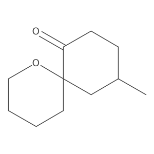 10-Methyl-1-oxaspiro[5.5]undecan-7-one Structure