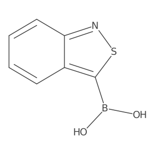 Benzo[c]isothiazol-3-ylboronic acid Structure