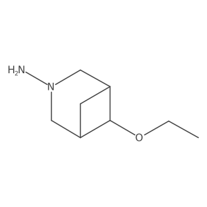 6-Ethoxy-3-azabicyclo[3.1.1]heptan-3-amine Structure