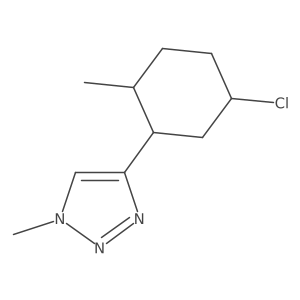 4-(5-chloro-2-methylcyclohexyl)-1-methyl-1H-1,2,3-triazole Structure