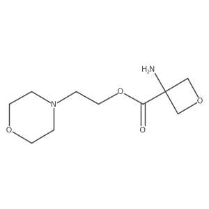 2-Morpholinoethyl 3-aminooxetane-3-carboxylate Structure