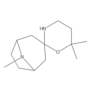 6',6',8-Trimethyl-8-azaspiro[bicyclo[3.2.1]octane-3,2'-[1,3]oxazinane]结构式