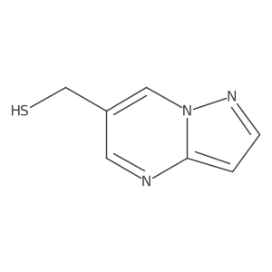 {Pyrazolo[1,5-a]pyrimidin-6-yl}methanethiol Structure