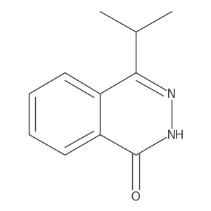 4-isopropylphthalazin-1(2H)-one Structure