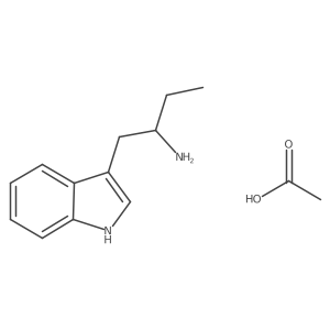 Etryptamine acetate, (S)- Structure