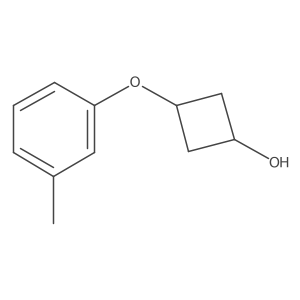 (1r,3r)-3-(3-Methylphenoxy)cyclobutan-1-ol Structure