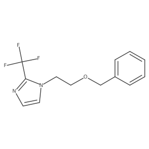 1-(2-(Benzyloxy)ethyl)-2-(trifluoromethyl)-1H-imidazole结构式