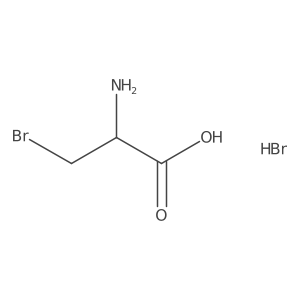 (2R)-2-amino-3-bromopropanoicacidhydrobromide Structure