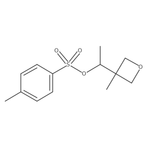 1-(3-Methyloxetan-3-yl)ethyl 4-methylbenzene-1-sulfonate结构式