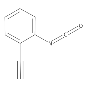 1-Ethynyl-2-isocyanatobenzene Structure