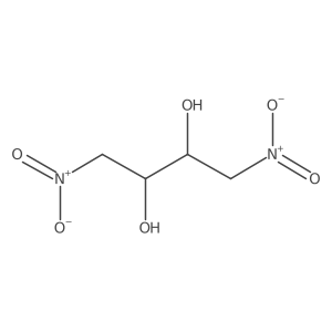rel-(2R,3R)-1,4-Dinitro-2,3-butanediol结构式