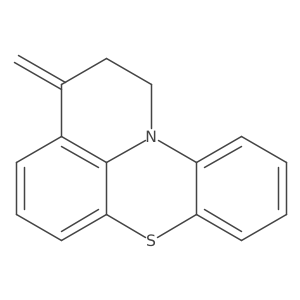 2,3-Dihydro-3-methylene-1H-pyrido[3,2,1-kl]phenothiazine结构式