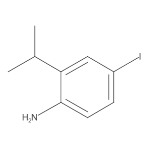 4-Iodo-2-isopropylaniline Structure