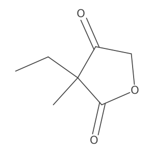 3-Ethyl-3-methyl-2,4(3H,5H)-furandione Structure