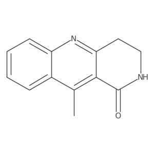 10-methyl-1H,2H,3H,4H-benzo[b]1,6-naphthyridin-1-one Structure