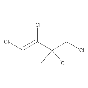 1,2,3,4-Tetrachloro-3-methyl-1-butene结构式