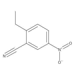 2-Ethyl-5-nitrobenzonitrile结构式