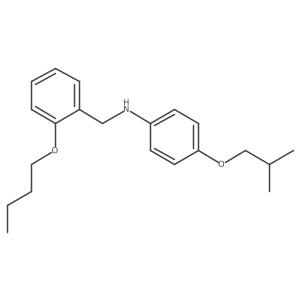 N-(2-Butoxybenzyl)-4-isobutoxyaniline Structure