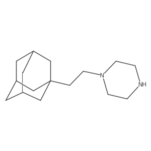 1-[2-(Adamantan-1-YL)ethyl]piperazine Structure
