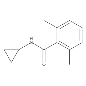 n-Cyclopropyl-2,6-dimethylbenzamide结构式