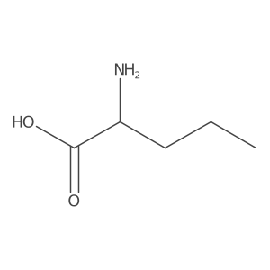 L-Norvaline-1-13C Structure