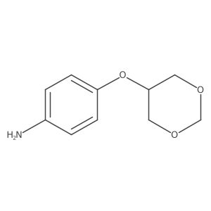 4-(1,3-Dioxan-5-yloxy)aniline结构式