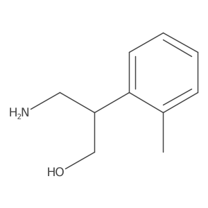 3-Amino-2-(2-methylphenyl)propan-1-ol结构式