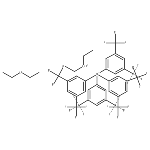 Brookhart's acid Structure