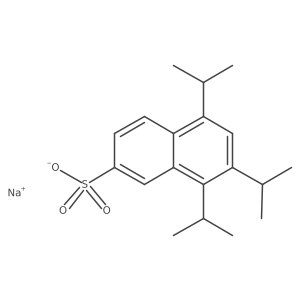 Sodium 5,7,8-tri(propan-2-yl)naphthalene-2-sulfonate Structure