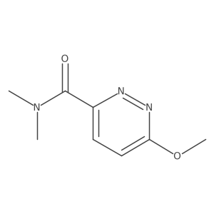6-methoxy-N,N-dimethylpyridazine-3-carboxamide Structure