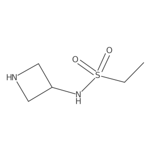 N-(azetidin-3-yl)ethanesulfonamide结构式