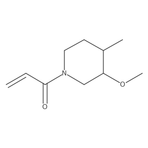 1-(3-Methoxy-4-methylpiperidin-1-yl)prop-2-en-1-one Structure