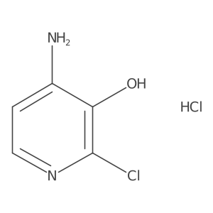 4-Amino-2-chloro-3-pyridinol hydrochloride结构式