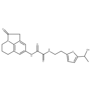 N1-(2-(5-(1-hydroxyethyl)thiophen-2-yl)ethyl)-N2-(2-oxo-2,4,5,6-tetrahydro-1H-pyrrolo[3,2,1-ij]quinolin-8-yl)oxalamide Structure