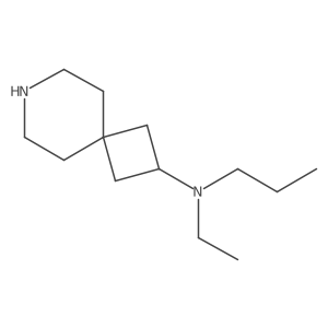 N-ethyl-N-propyl-7-azaspiro[3.5]nonan-2-amine结构式