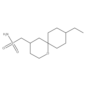 {9-Ethyl-1-oxaspiro[5.5]undecan-4-yl}methanesulfonamide Structure