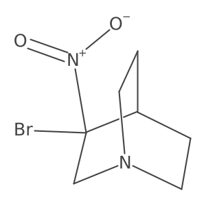 3-Bromo-3-nitro-1-azabicyclo[2.2.2]octane Structure