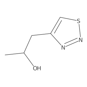 (2R)-1-(1,2,3-thiadiazol-4-yl)propan-2-ol Structure