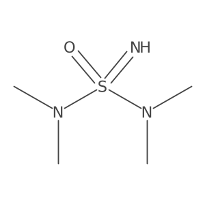 (dimethyl-S-aminosulfonimidoyl)dimethylamine Structure