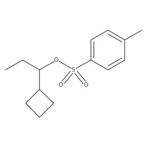 1-Cyclobutylpropyl 4-methylbenzene-1-sulfonate Structure