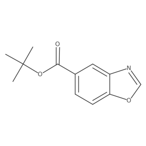 Tert-butyl benzo[d]oxazole-5-carboxylate Structure