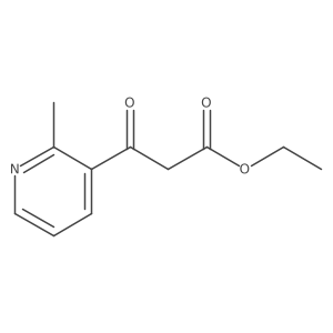 Ethyl 3-(2-methylpyridin-3-yl)-3-oxopropanoate Structure