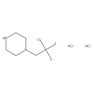 1-(2-Chloro-2,2-difluoroethyl)piperazine dihydrochloride Structure