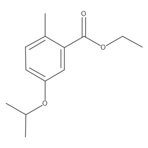 Ethyl 5-isopropoxy-2-methylbenzoate Structure