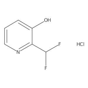 2-(Difluoromethyl)pyridin-3-ol hydrochloride Structure