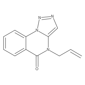 C=CCn1c(=O)c2ccccc2n2nncc12结构式