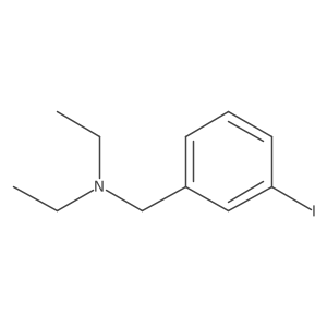 N,N-Diethyl-N-(3-iodobenzyl)amine结构式