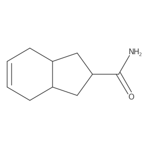 2-Indancarboxamide, 3a,4,7,7a-tetrahydro-, trans- Structure